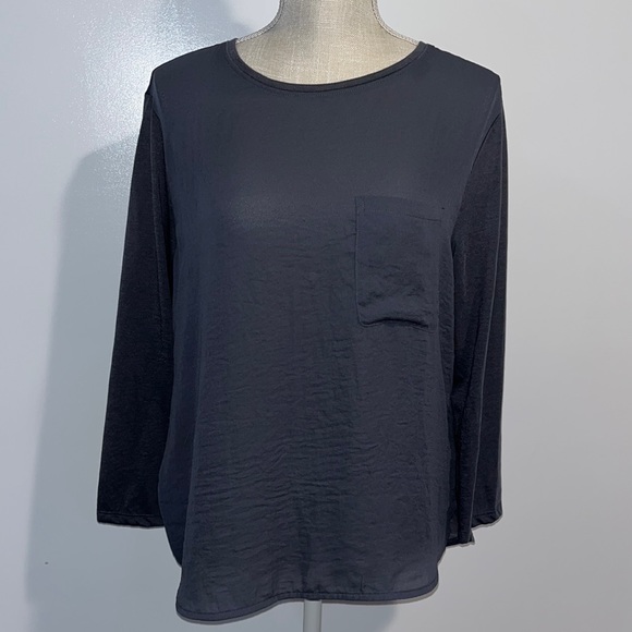 H&M Gray Blouse - Picture 1 of 9